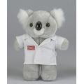 9" Stuffed Animal Lab Coat